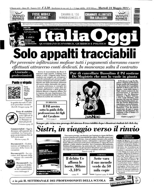 Italia oggi : quotidiano di economia finanza e politica